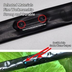 Hot Selling High Quality 16mm <strong>Drip</strong> Irrigation <strong>Tape</strong> with Customizable Hole Spacing <strong>Drip</strong> <strong>Tape</strong> Irrigation System - Product Image 3