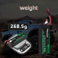 Baterai LiPo VSVAW 2S 7.4V 5200mAh 80C EC5/XT60/T Plug Suku Cadang RC Hardcase Lipo 2S untuk Pesawat Mobil RC Kendaraan Truk Tank Kapal