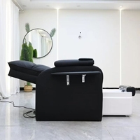 Chaise de pédicure sans plomberie avec cuvette intégrée, équipement de spa pour ongles, fauteuils et bassin de pédicure, vente en gros
