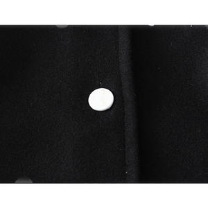 Chaqueta universitaria Vintage transpirable ecológica con capucha negra de satén hecha a medida soporte de abrigo de invierno informal deportivo de alta calidad - Product Image 4