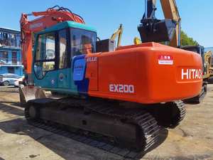 ขายด่วน รถขุดฮิตาชิ EX200 มือสอง แท้ 20 ตัน เครื่องยนต์ดีเซล อีซูซุ เกียร์คุณภาพดี ระบบไฮดรอลิกเชื่อถือได้ เครื่องจักรพร้อมใช้งาน - Product Image 2
