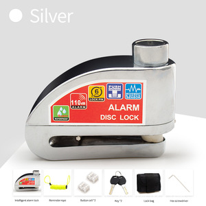 Antivol intelligent pour motos et vélos électriques – Verrou de frein à disque avec déverrouillage par clé – Finition polie – Produit transfrontalier - Product Image 2