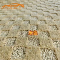 Tapis de voiture en mosaïque Starlight de 10 mm, imperméables, en PVC, anti-moisissure, tapis de sol, doublures de coffre, décoration intérieure de voiture personnalisée