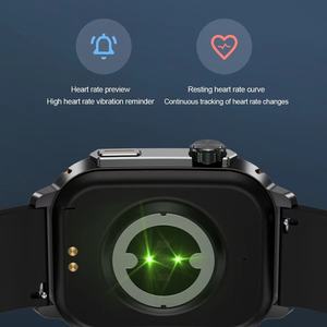 Gw50 स्मार्ट पहनने योग्य डिवाइस <span class=keywords><strong>24</strong></span> घंटे दिल की दर निगरानी श्वास प्रशिक्षण अभ्यास अभ्यास रिकॉर्डिंग फैशन वर्ग स्क्रीन स्मार्टवॉच - Product Image 4