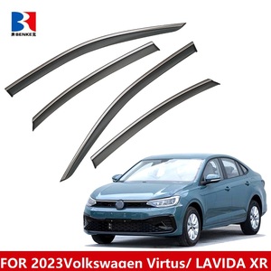 Cửa xe cửa sổ Visor Volkswagen virtus/LAVIDA XR 2023 làm lệch hướng cửa Visor gió bảo vệ Vent Visor - Product Image 2