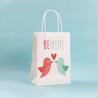 Sac fourre-tout en carton kraft classique, durable, luxueux, écologique, recyclable, avec poignée en corde de coton, logo personnalisé, design de fruits de dessin animé