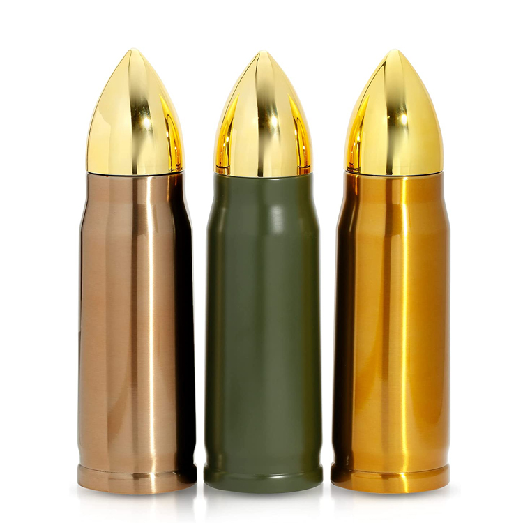 Amazon Hot Bullet Bottle Stainless Steel Vacuum Flasks Water Bottle Thermos Cup