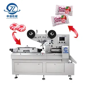 Guangdong Food Sealing Pillow Packaging Machinery Manufacturer Small Packet Automatic Hard Candy Marshmallow Packing Machine