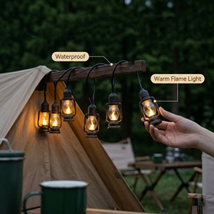 Luci Decorative a LED G40 ST38 Edison Bubble S14, Lampada a Cherosene Impermeabile IP65 per Matrimoni e Feste all'Aperto - Product Image 3