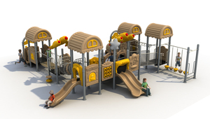 Hot-bán ngoài trời theo chủ đề nhựa và PVC Slide cho các trường học công viên giải trí khu dân cư-vui vẻ và ly kỳ kinh nghiệm - Product Image 6