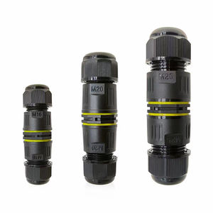 M20 пластикого нейлона PA66 быстрый разъем провода CE M25 винт 5 Pin M16 2 Pin автомобильные водонепроницаемый IP68 разъемы для ловли карпа терминал кабель - Product Image 5