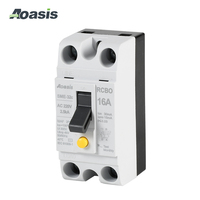 Interruptor Diferencial RCBO SME-32c/32cH 2P 16A 20A 32A con Protección Contra Sobrecorriente