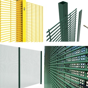 Bảo mật cao 358 chống trèo lưới hàng rào sơn tĩnh điện mạ kẽm cho hàng rào thương mại và công nghiệp - Product Image 3