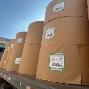 Papier kraft blanc MG écologique double face, 35gr, 40gr, 50gr, pour la cuisson, résistant à la graisse, fabriqué en Chine - Product Image 1