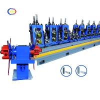 Nouvelle ligne de production automatique de tubes en acier pour la fabrication de tuyaux et machine à souder HF avec composant de moteur central