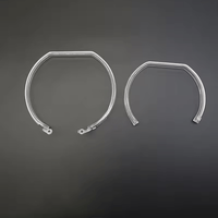 Bandes de guidage LED Angel Eye à lumière blanche pour phares de voiture BMW Série 5 F18 F10 2014-2017, modules de ballast pour bandes de guidage DRL