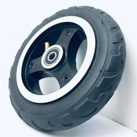 Roues de trottinette électrique pour enfants de 7 pouces avec pneus en caoutchouc pneumatiques