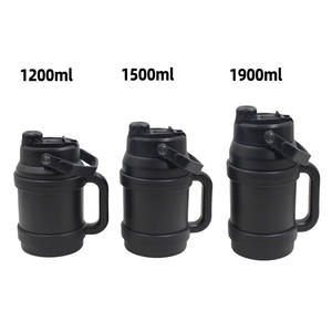 Nouvelle conception en promotion : Gobelet isotherme à vin sous vide avec poignée et paille, grande capacité, pour les voyages en extérieur, idéal pour les cadeaux d'affaires - Product Image 4