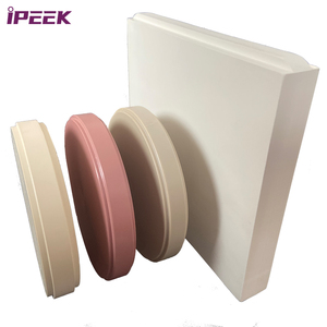 Certificado IPEEK PEEK PAEK Bloque dental Disco en blanco para dentaduras postizas fijas y extraíbles Mecanizado CAD CAM T18mm X 140mm X 150mm - Product Image 4