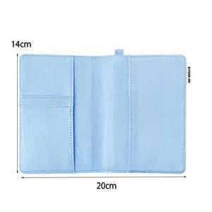 กระเป๋าใส่บัตรธุรกิจ บัตรเครดิต หนังสือเดินทาง บัตรวัคซีน แบบกันน้ำ ราคาประหยัด ผลิตตามสั่ง ป้องกัน RFID สำหรับการเดินทาง - Product Image 2