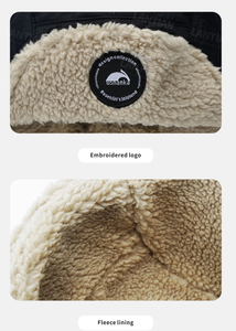 Tùy Chỉnh Nhân Vật Trapper Cap Mùa Đông Trượt Tuyết Unisex Phi Công Hat Ấm Tai Bảo Vệ Ngoài Trời Đi Xe Đạp Lạnh Bằng Chứng - Product Image 5