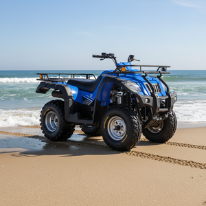 Cuatrimoto Eléctrica de 1000W, Vehículo Utilitario Todoterreno con Alcance de 50KM, Parrilla Trasera de Carga y Amortiguador de Resorte para Todo Terreno - Product Image 4