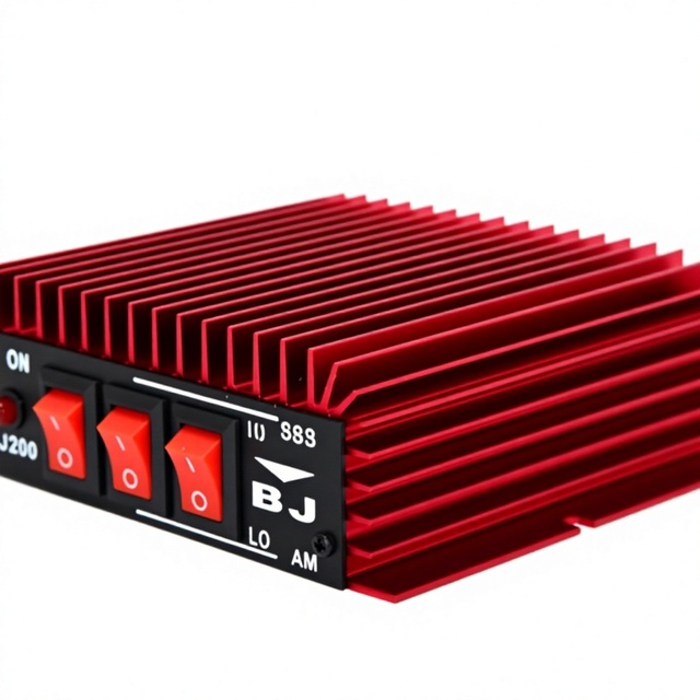 BJ-200 Mini High-Power Full-Mode Amplifier CB Amplifier with Switching Power Supply, SSB Single-Sideband Amplifier L710