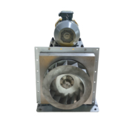 Ventilateur centrifuge en acier inoxydable haute température pour four de peinture en poudre, sur pied, personnalisable OEM, moteur AC