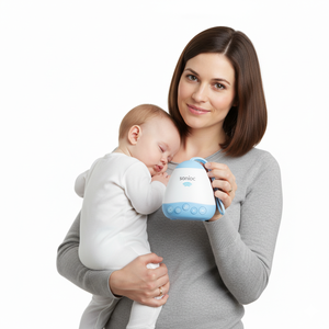 Machine à Sons Portable Sonioc Sleep Blue Firefly pour Bébé, Bruit Blanc, Veilleuse, Remplissage en Mousse de Caoutchouc Plastique pour Nouveau-né - Product Image 1