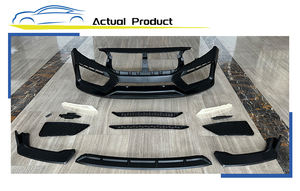 LSR Kit de pare-chocs avant pour 10ème Honda <span class=keywords><strong>Civic</strong></span> 2016 2017 <span class=keywords><strong>2018</strong></span> 2019 2020 Mise à niveau vers le robot <span class=keywords><strong>RS</strong></span> - Product Image 6