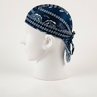 Chapeau de pirate anti-humidité à séchage rapide, foulard en soie respirant, bandana, couvre-chef pour VTT et moto