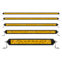 Lumière LED de plafond supérieur de voitures modifiées super lumineuses nouvel état 20 \ "30 \" 40 \ "52 \" calandre avant longue bande lampe LED pièces d'auto