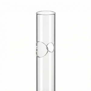 Tubo de vidrio de cuarzo transparente personalizado para laboratorio, tubo de sílice fundida, tubos de vidrio de cuarzo, tubo de prueba - Product Image 3