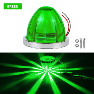 Luce Laterale a LED Ambra 9-30V per Camion, Lente AS, Alloggiamento in ABS, Lampada Universale per Camion - Product Image 3