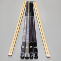 Queue de billard en bois d'érable de 58 pouces à prix abordable pour bars et clubs, pointe de 13 mm, logo personnalisé OEM, vente en gros de queues de billard
