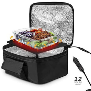 Chauffe-aliments pour voiture 12 V Mini four personnel portable Boîte à lunch <span class=keywords><strong>chauffante</strong></span> électrique pour le réchauffage des <span class=keywords><strong>repas</strong></span> et la cuisson des aliments crus - Product Image 1