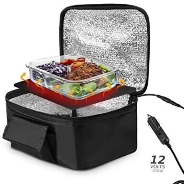 Portable Oven 12V Car Food Warmer Lunch Box Personal Portable Microwave  Electric Slow Cooker for Prepared Meals Reheating & Raw Food Cooking For  Road