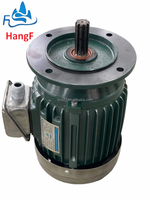 Aérateur à roue à aubes flottante Hangfeng DJ081 2 HP 1,5 KW 380 V en acier inoxydable à 9 cannelures pour étang à poissons/crevettes