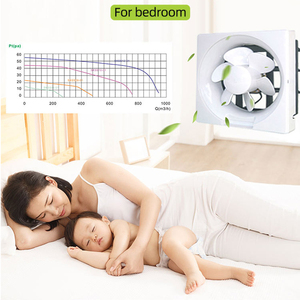 Ventilateur d'extraction électrique mural avec minuterie de temporisation pour la ventilation domestique, personnalisable, prise en charge OEM et ODM - Product Image 6