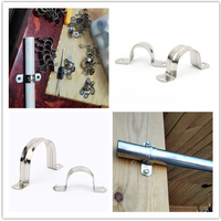 Colliers de serrage en U en fer galvanisé finition zinc 15MM-100MM 1/2'' 4'' OEM pour le routage