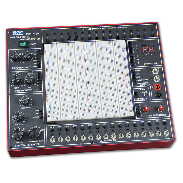 MCP M21-7100 - Educational Analog Digital Electronics Trainer Kit