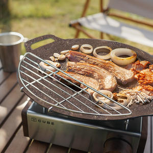 Outil de barbecue extérieur de haute qualité en gros pliant portable petit gril de barbecue en acier inoxydable rôti - Product Image 6