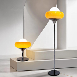 BIFANG Postmodern Design Egg Tart <strong>Glass</strong> Table Lamp Luxury Creative Design Table <strong>Light</strong> Bauhaus <strong>Glass</strong> Lamp <strong>Shade</strong> for Living Room - Product Image 5