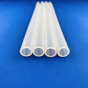 أنبوب سيليكون شفاف من FDA من السيليكون من الدرجة 4-16 أنبوب مطاطي مرن بدرجة حرارة عالية للمشروبات الصناعية الطبية - Product Image 4