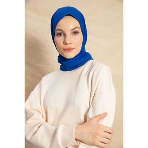 Navy Blue Cotton <b>Scarf</b> Part of Hat & <b>Glove</b> <b>Sets</b> Collection - Product Image 2