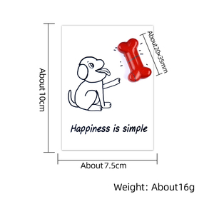 Vente chaude <span class=keywords><strong>carte</strong></span> emballage fait à la main cristal naturel Agate 35mm chien os cristal sculpture améthyste Rose Quartz <span class=keywords><strong>carte</strong></span> décoration - Product Image 3