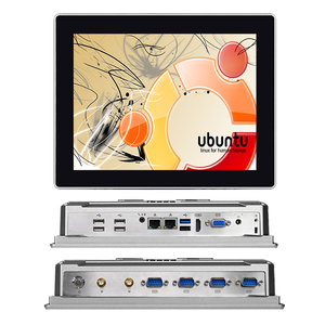 Zeroone 1024*768 HD 12.1 17インチIP65防水工業用タッチスクリーンパネルPC屋内インテルコアJ1900 I3 I5 <span class=keywords><strong>I7</strong></span> AIOコンピュータ - Product Image 1