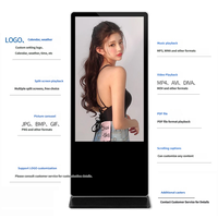 Affichage numérique LCD pour la publicité commerciale, les supermarchés, les magasins de détail et les vitrines