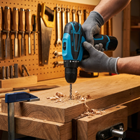 Tournevis électrique sans fil multifonctionnel OEM/ODM, sans balais, 12V, couple variable 22N.M, 10mm, pour usage domestique et bricolage