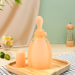 Bolsa de almacenamiento de leche materna de silicona para bebés, bolsa de leche portátil para alimentos frescos para bebés, silicona líquida de grado alimenticio - Product Image 4